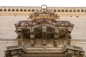 Particolare barocco , Palazzo Tommasi Rosso